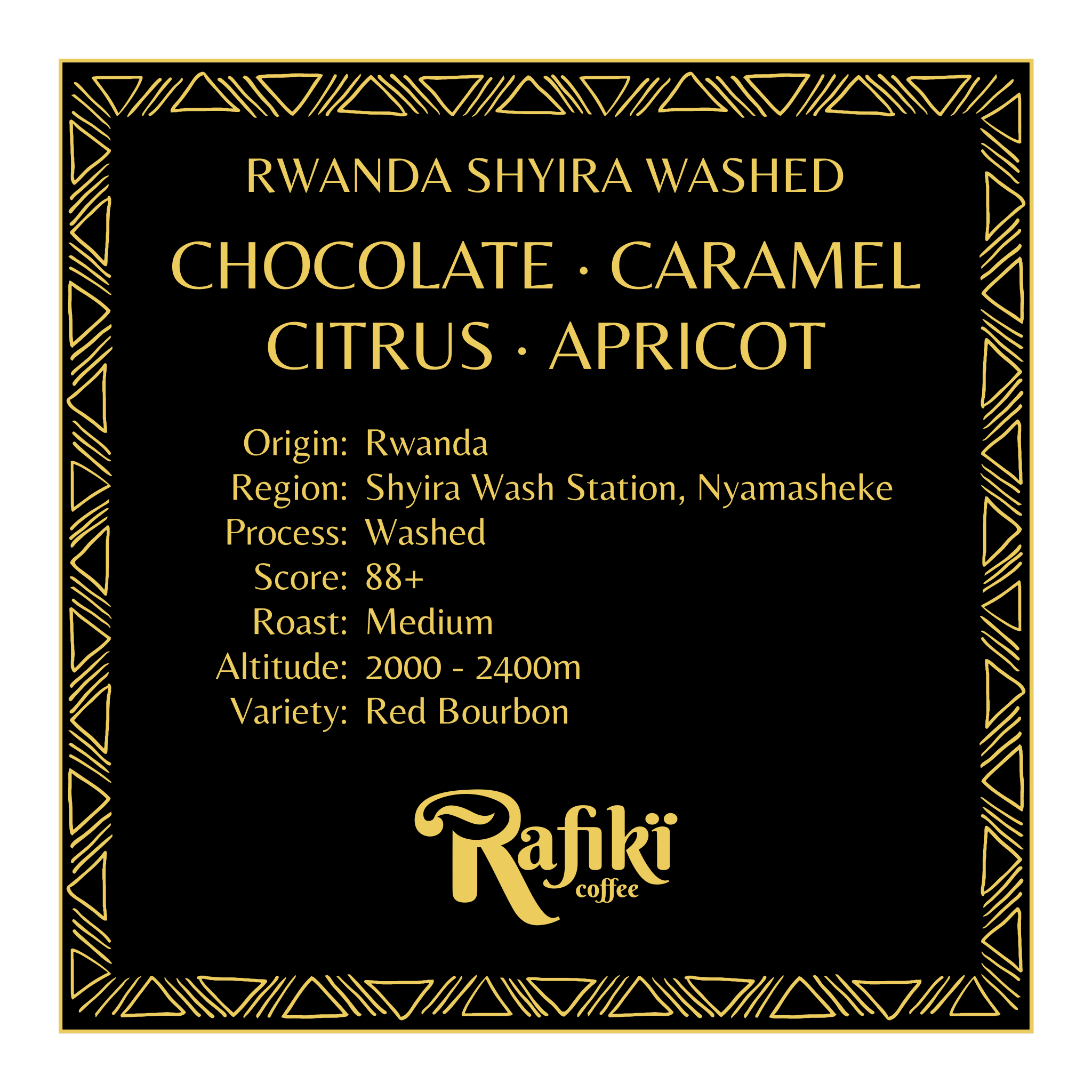 Rwanda Shyira Washed