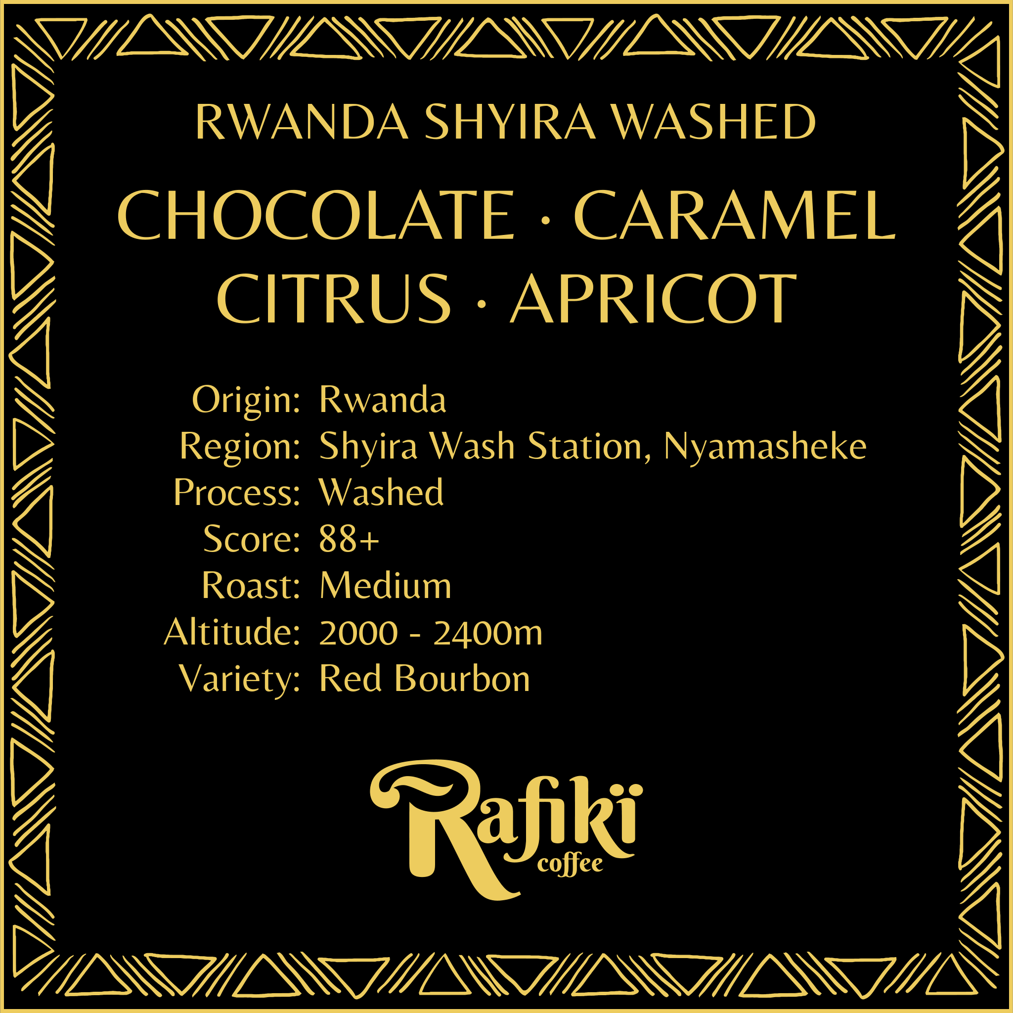 Rwanda Shyira Washed